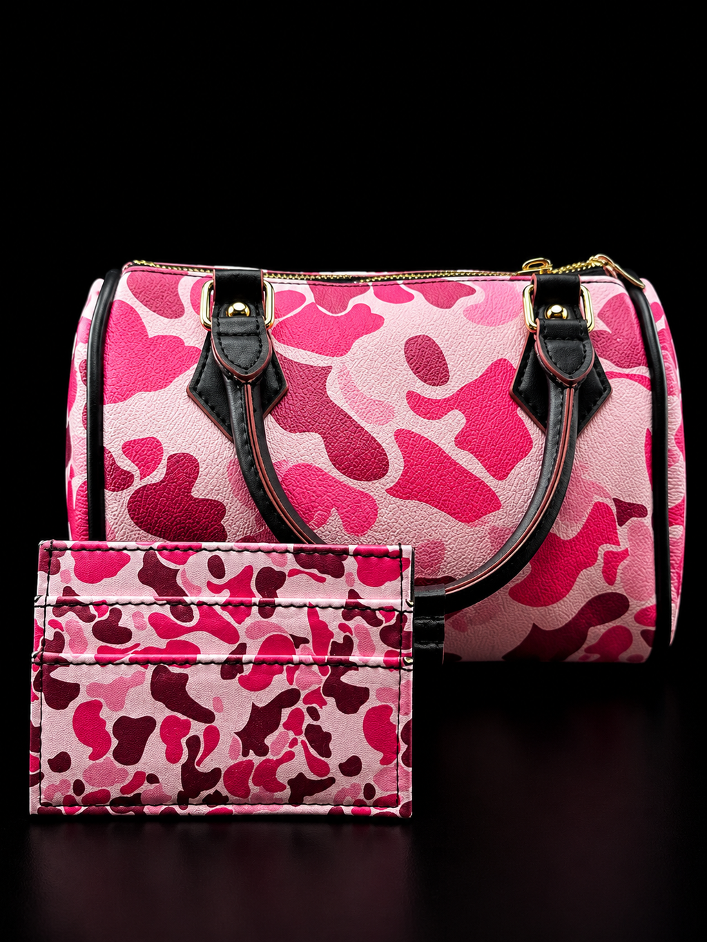 Camo Purse (Matching card holder & strap)