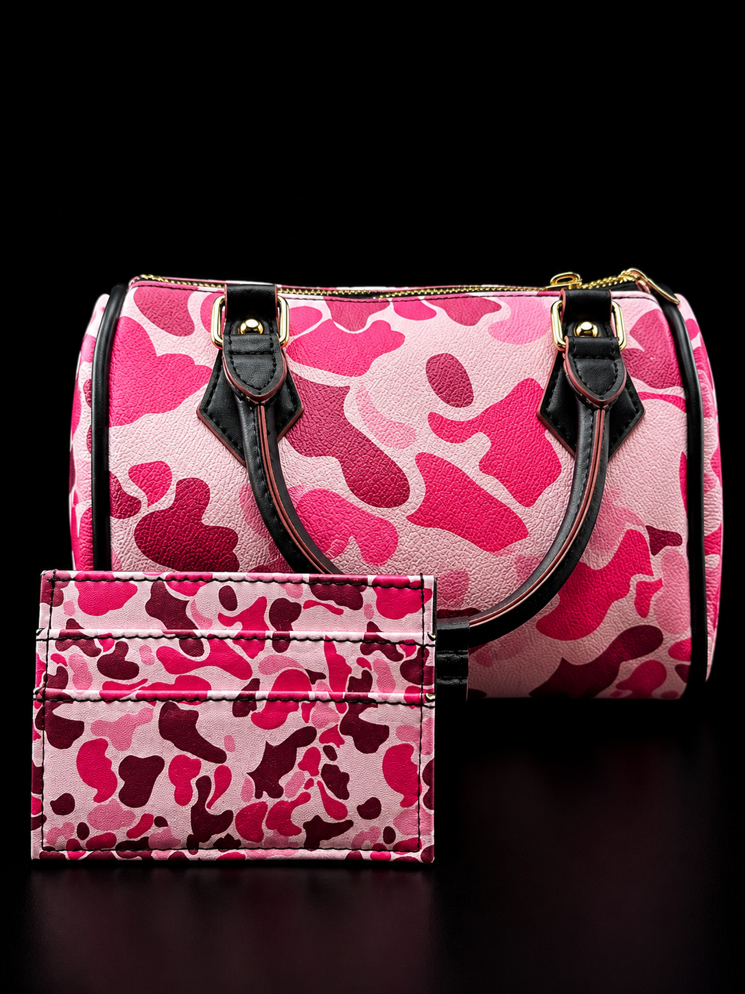 Camo Purse (Matching card holder & strap)